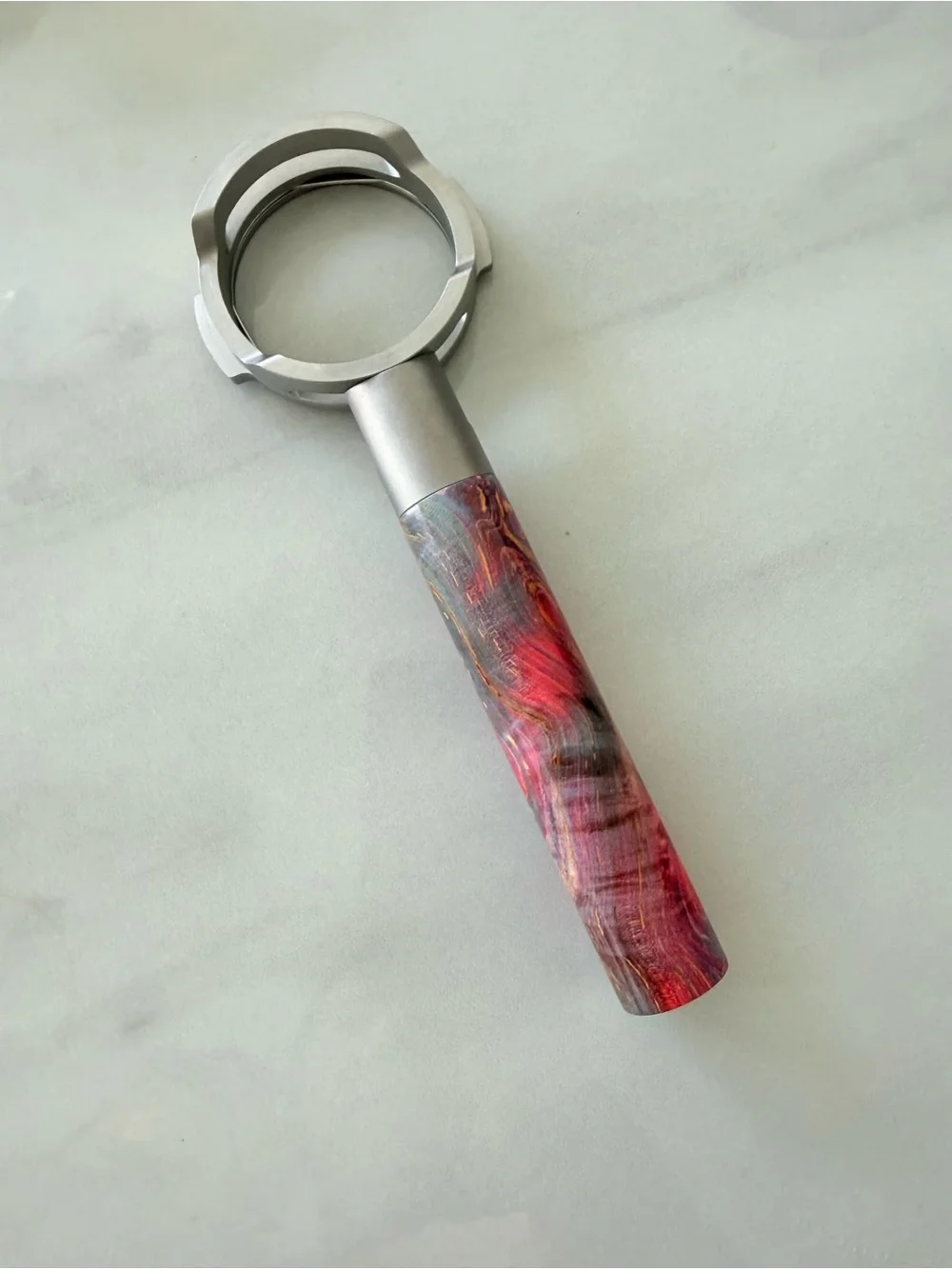 Colorful Swirl 58mm Portafilter Handle